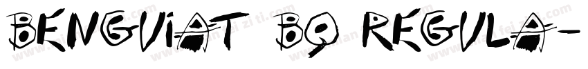 Benguiat BQ Regula字体转换
